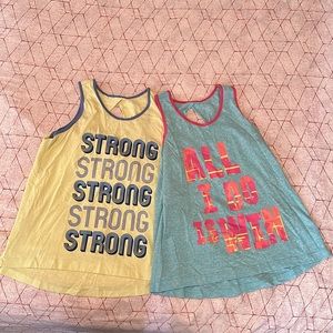 Girls Racerback Tanks - Set of 2